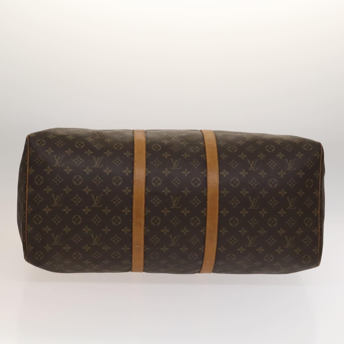 LOUIS VUITTON Monogram Keepall 60 Boston Bag M41422 LV Auth 132667