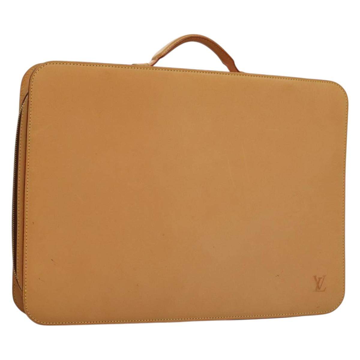 LOUIS VUITTON Nomad Baltic Briefcase 20th Anniversary Beige M99071 Auth 132668