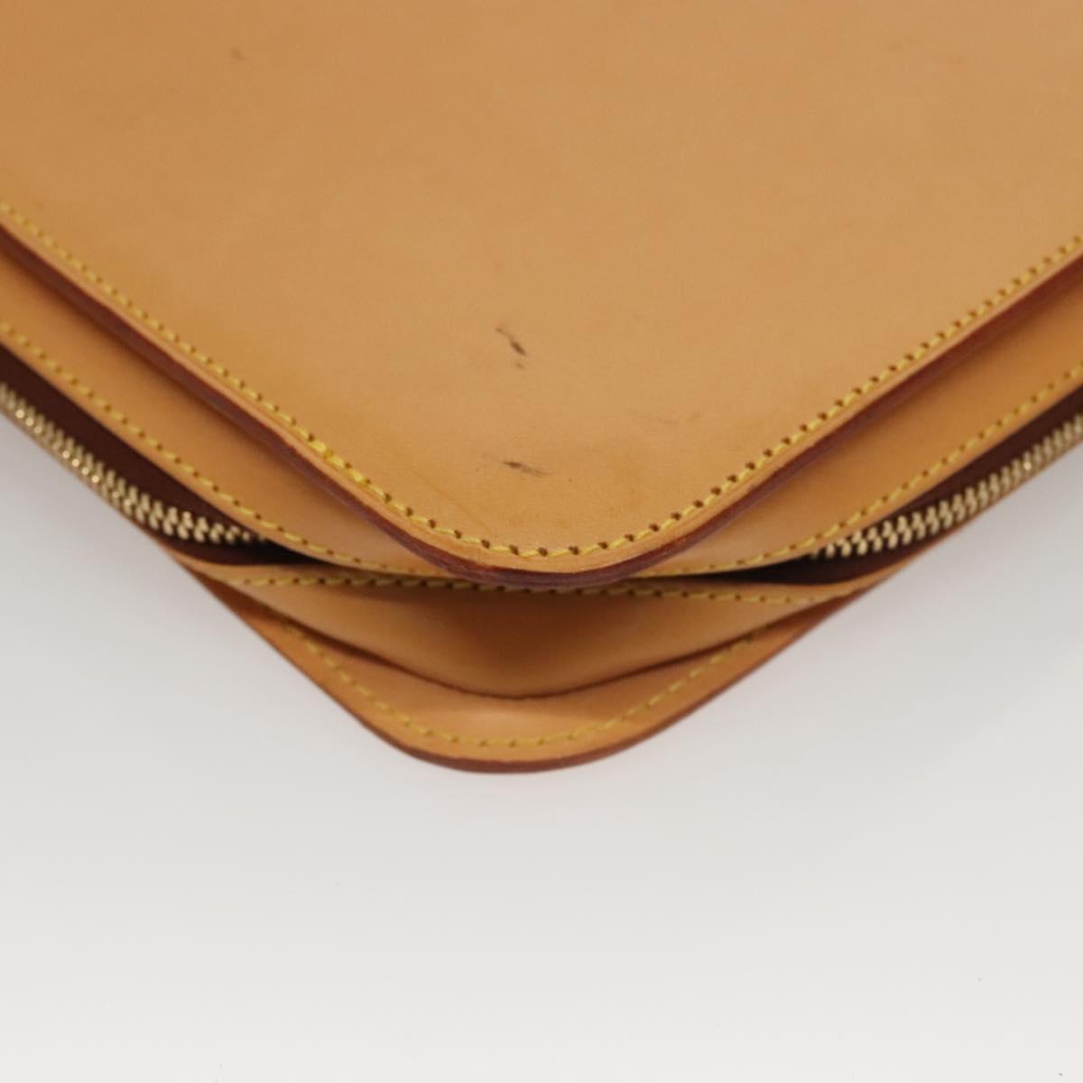LOUIS VUITTON Nomad Baltic Briefcase 20th Anniversary Beige M99071 Auth 132668