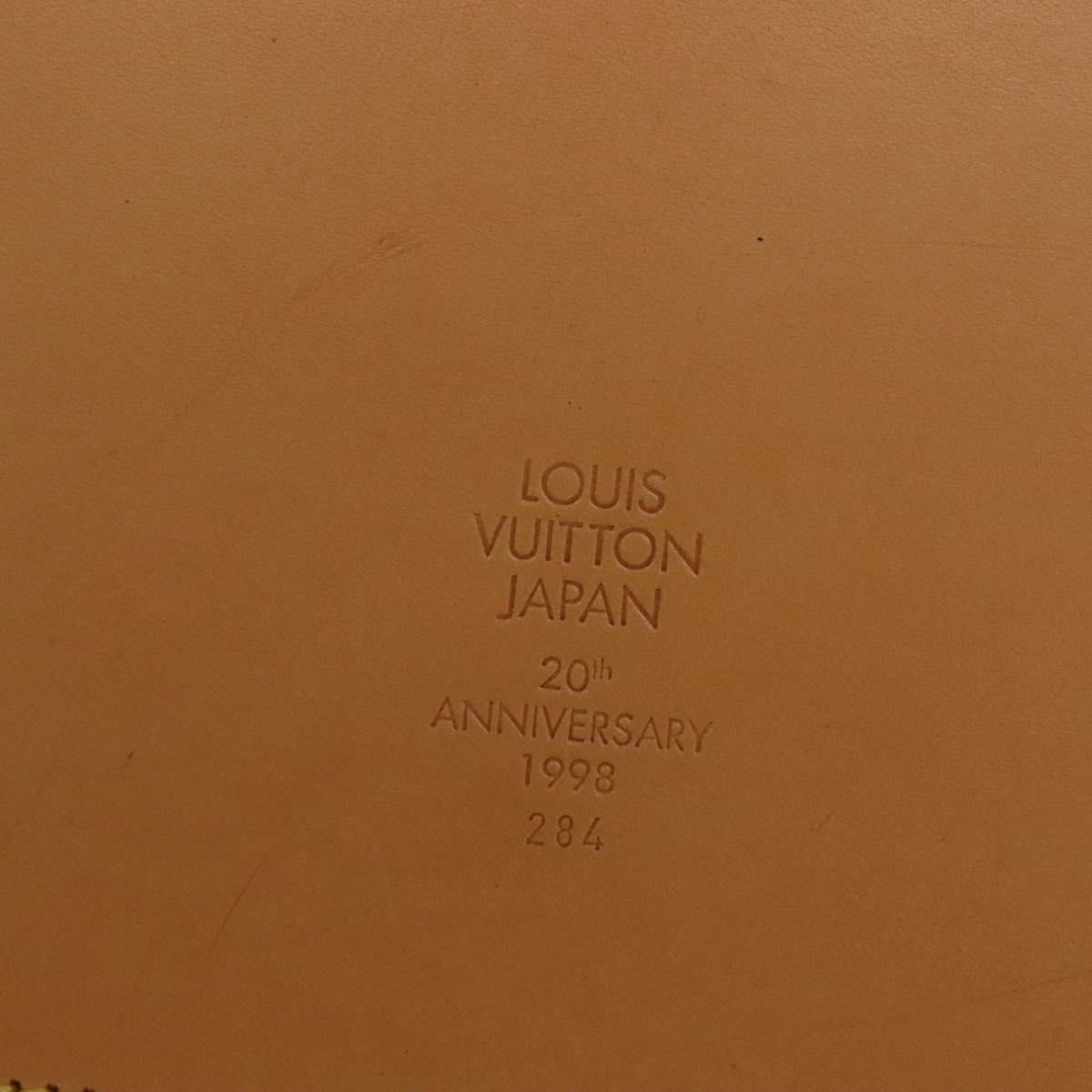 LOUIS VUITTON Nomad Baltic Briefcase 20th Anniversary Beige M99071 Auth 132668