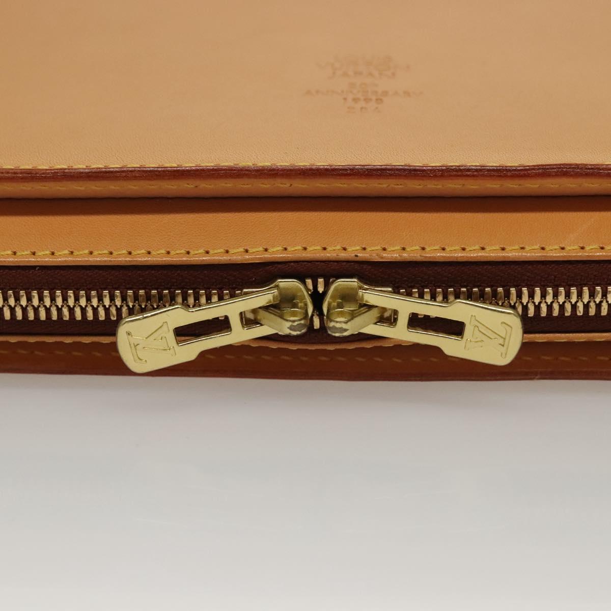LOUIS VUITTON Nomad Baltic Briefcase 20th Anniversary Beige M99071 Auth 132668