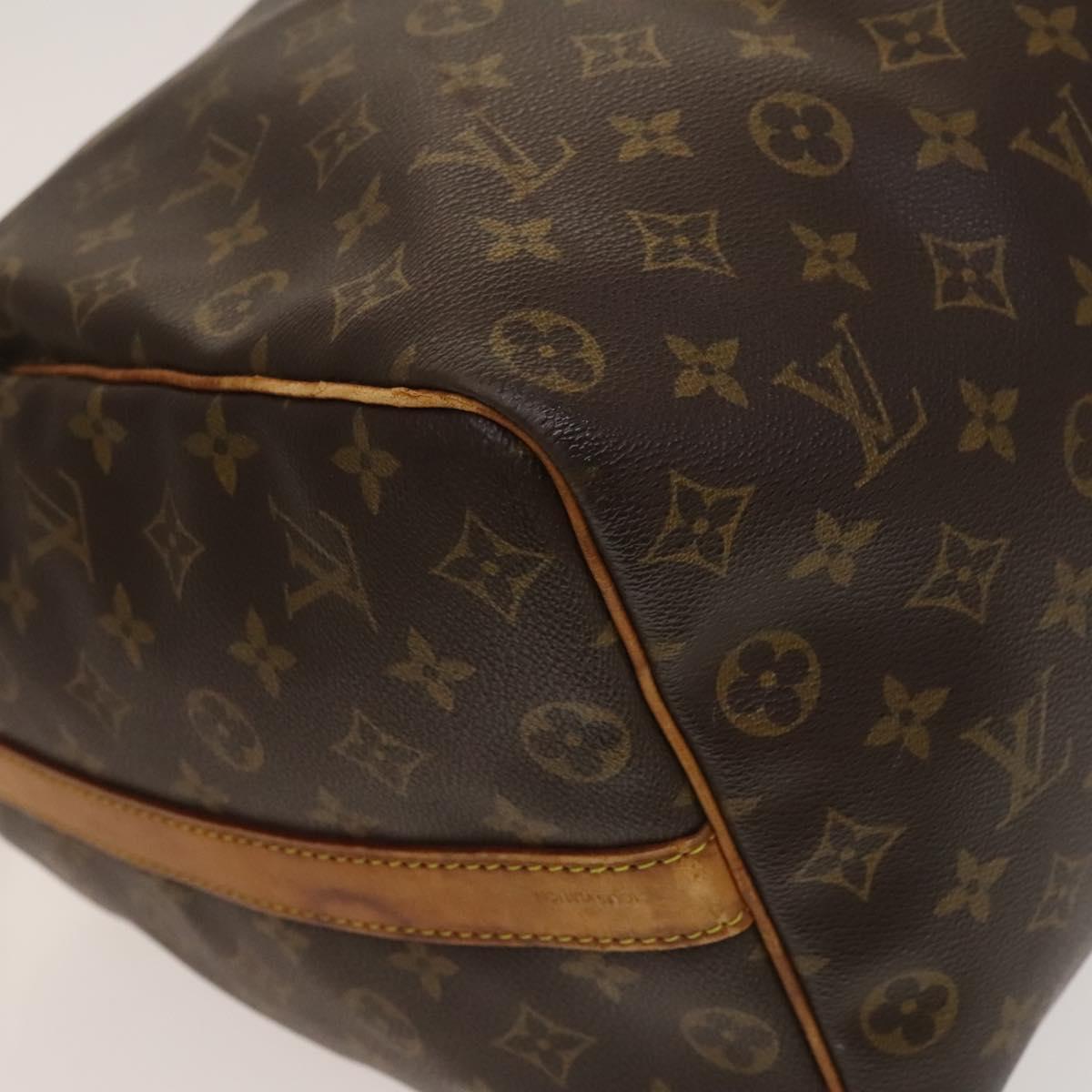 LOUIS VUITTON Monogram Keepall Bandouliere 50 Boston Bag M41416 LV Auth 132672
