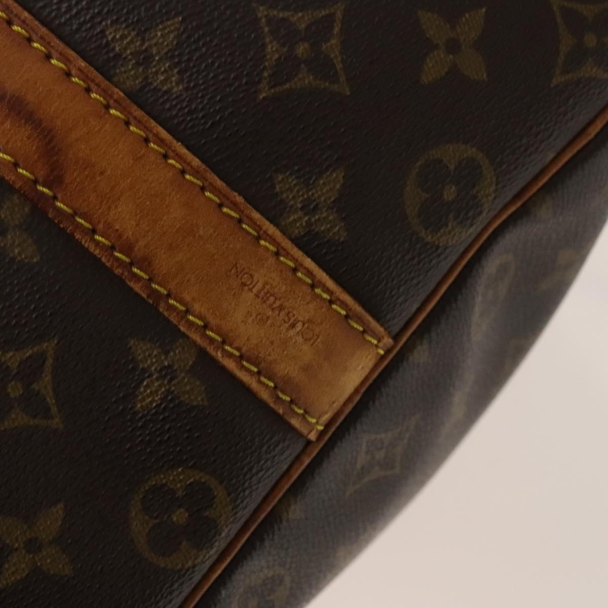 LOUIS VUITTON Monogram Keepall Bandouliere 50 Boston Bag M41416 LV Auth 132672