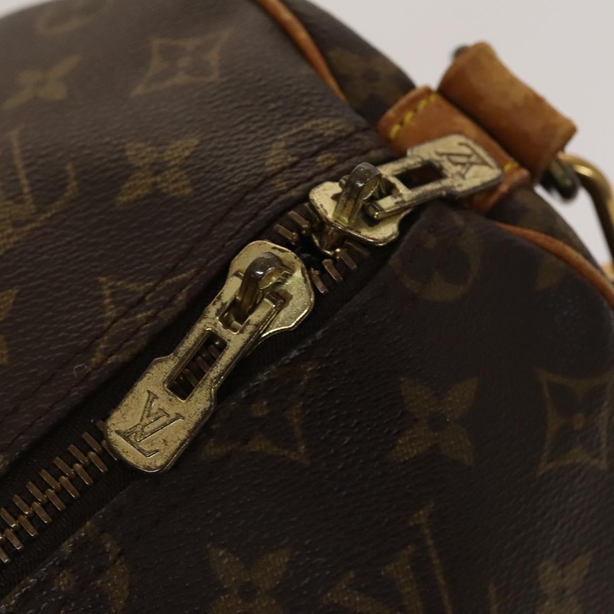 LOUIS VUITTON Monogram Keepall Bandouliere 50 Boston Bag M41416 LV Auth 132672