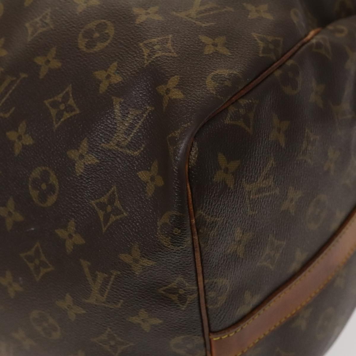LOUIS VUITTON Monogram Keepall Bandouliere 55 Boston Bag M41414 LV Auth 132673