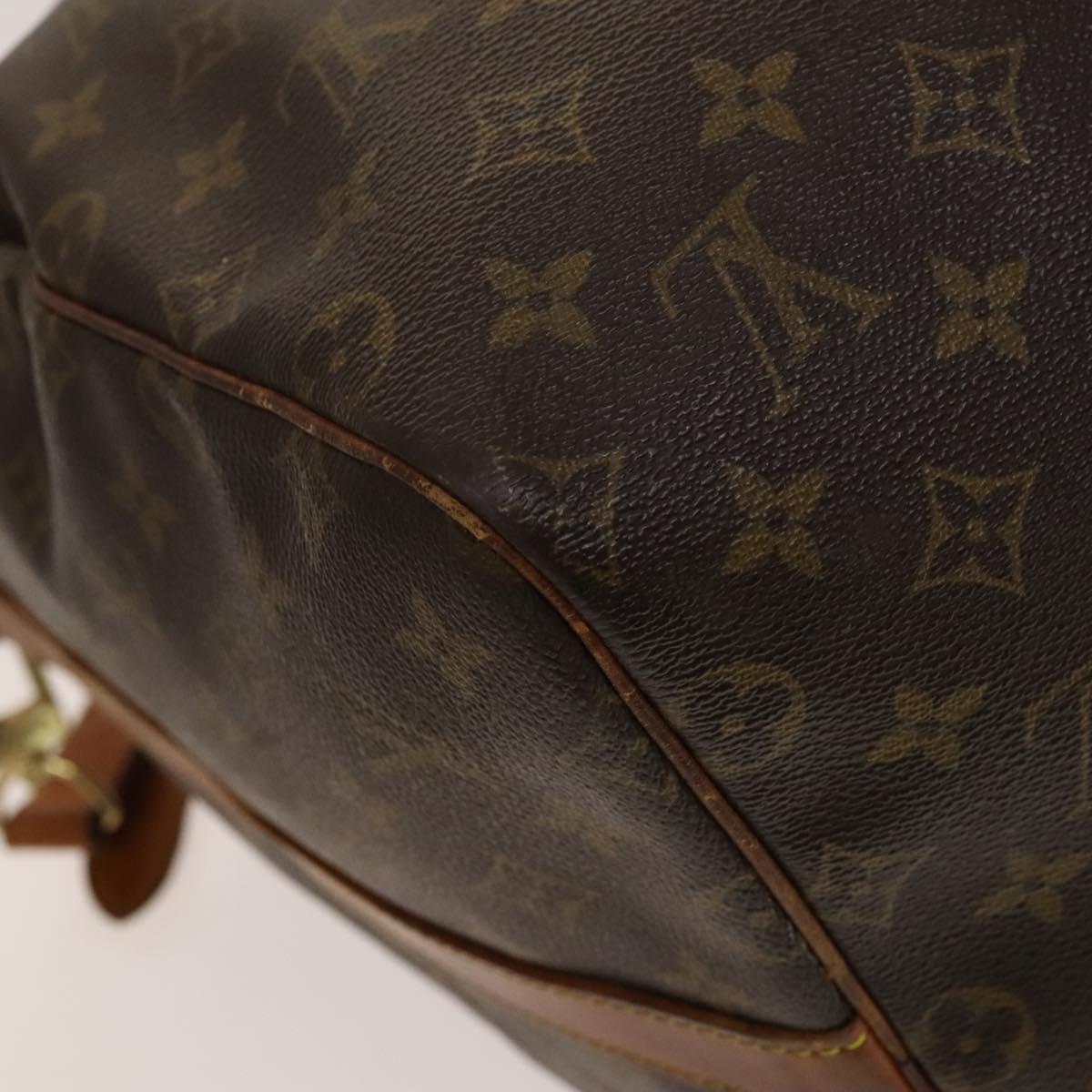 LOUIS VUITTON Monogram Keepall Bandouliere 55 Boston Bag M41414 LV Auth 132673