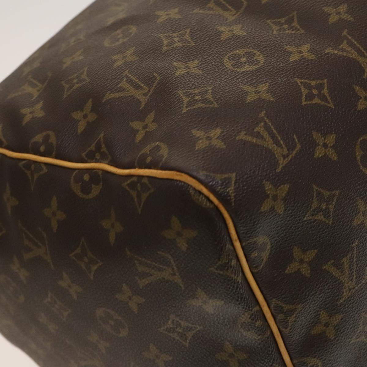 LOUIS VUITTON Monogram Keepall 55 Boston Bag M41424 LV Auth 132674