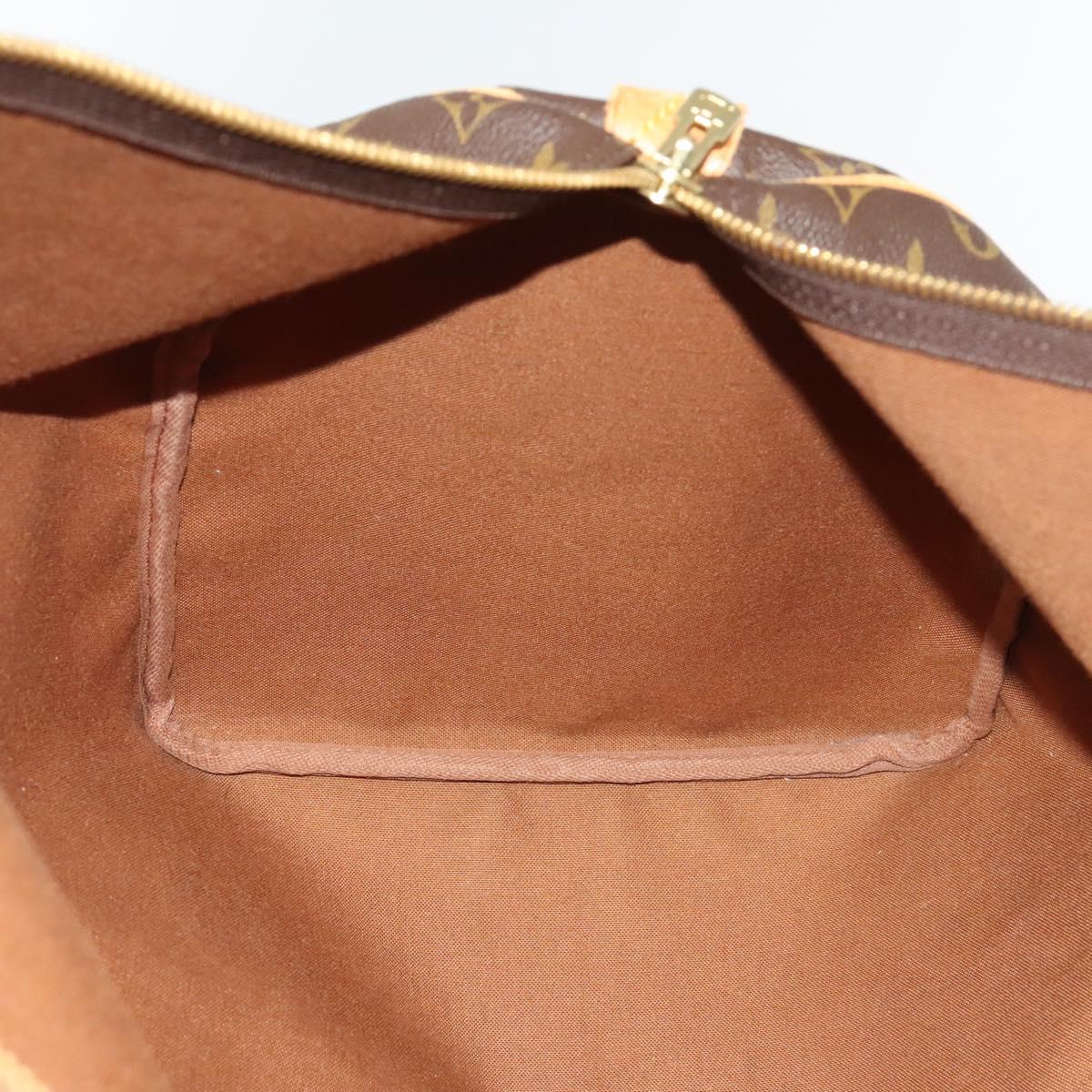 LOUIS VUITTON Monogram Keepall 55 Boston Bag M41424 LV Auth 132674