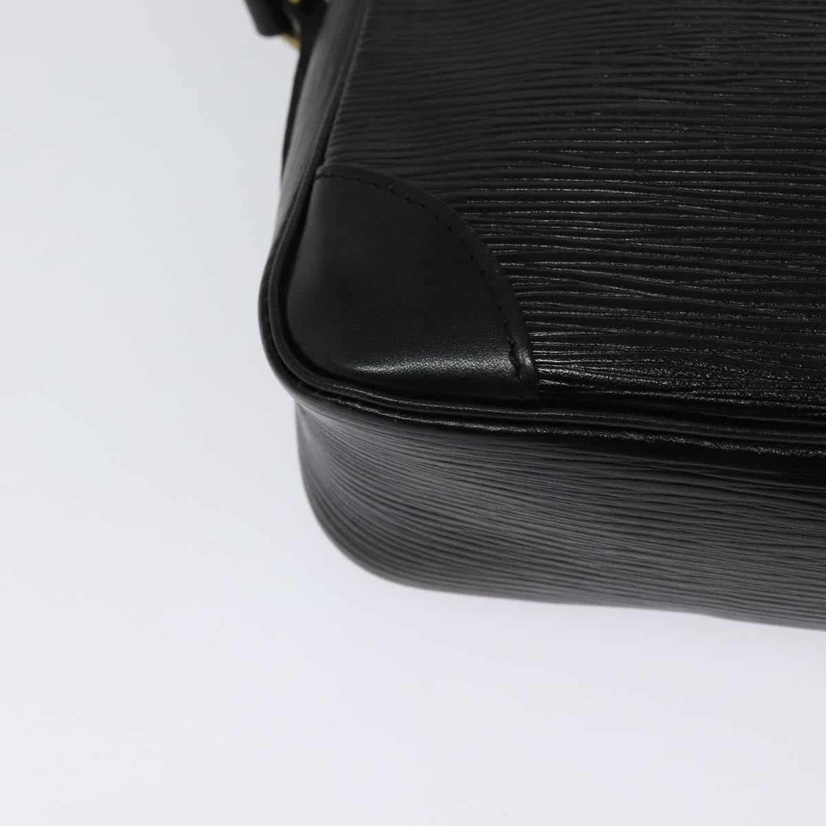 LOUIS VUITTON Epi Trocadero 23 Shoulder Bag Black M52302 LV Auth 132696