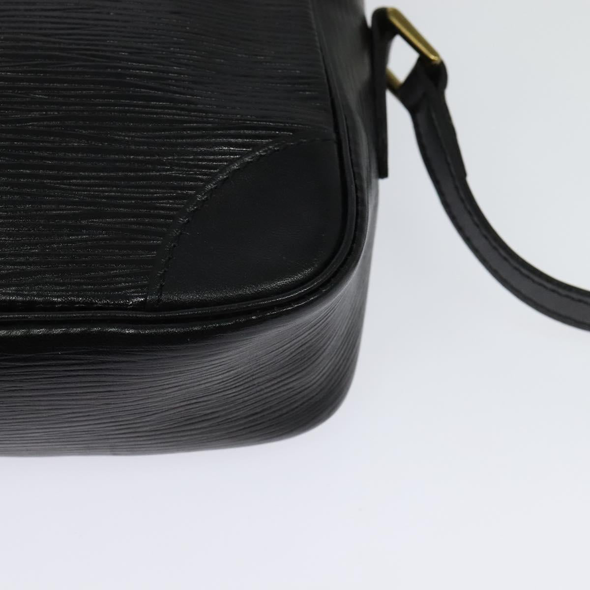 LOUIS VUITTON Epi Trocadero 23 Shoulder Bag Black M52302 LV Auth 132696
