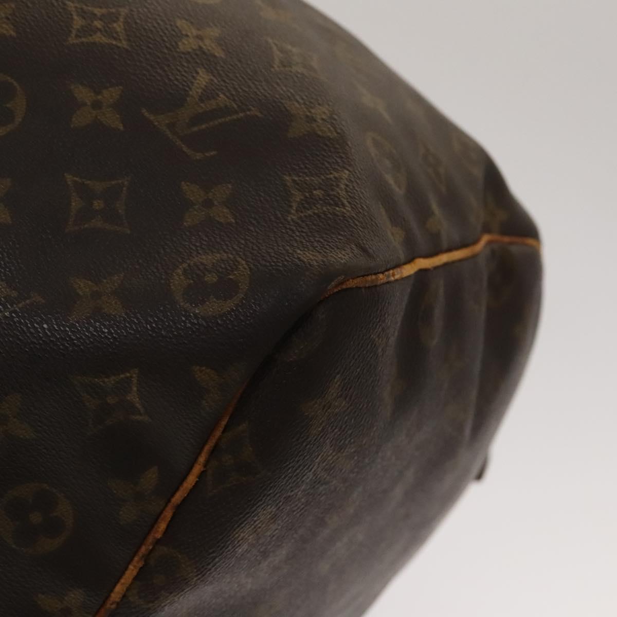 LOUIS VUITTON Monogram Keepall 60 Boston Bag M41422 LV Auth 132716