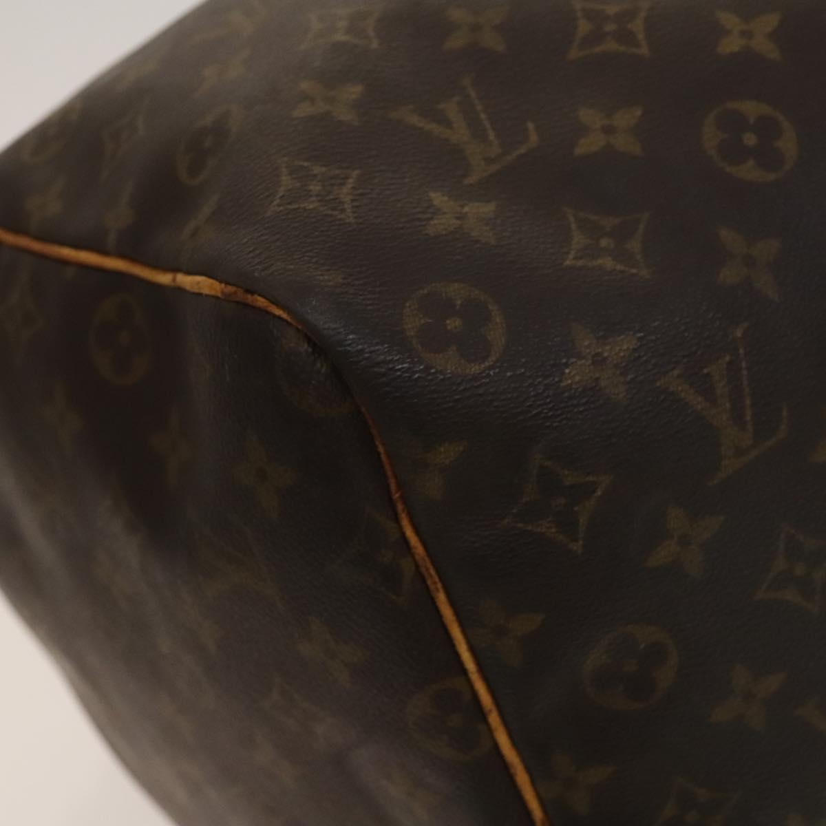 LOUIS VUITTON Monogram Keepall 60 Boston Bag M41422 LV Auth 132716