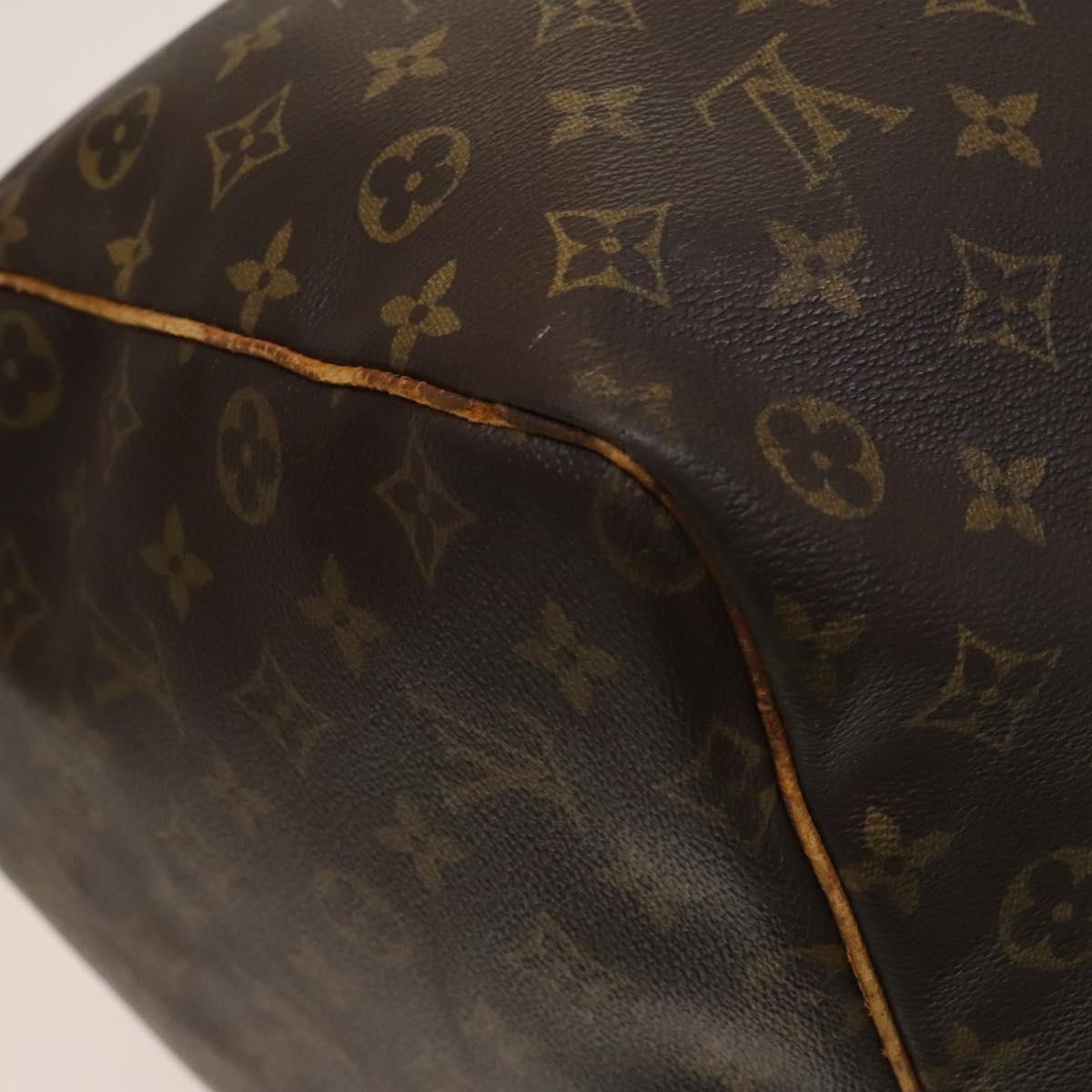 LOUIS VUITTON Monogram Keepall 60 Boston Bag M41422 LV Auth 132716
