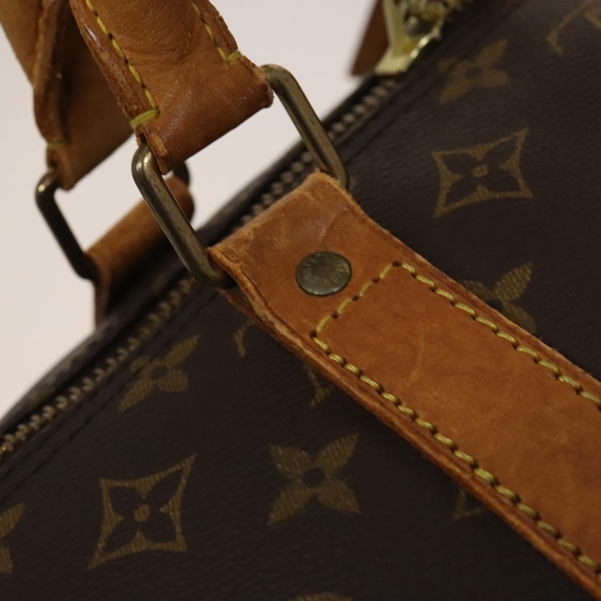 LOUIS VUITTON Monogram Keepall 60 Boston Bag M41422 LV Auth 132716