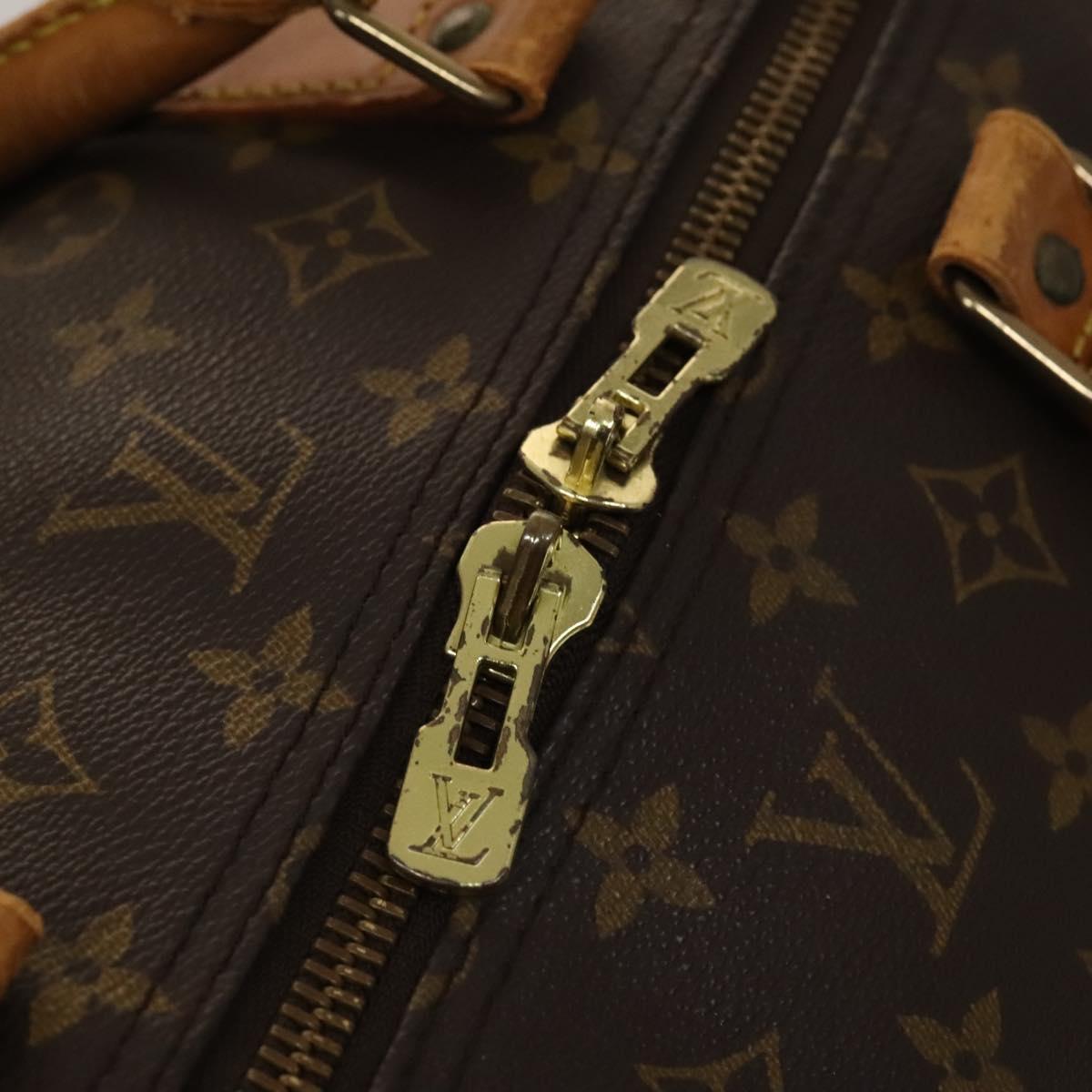 LOUIS VUITTON Monogram Keepall 60 Boston Bag M41422 LV Auth 132716