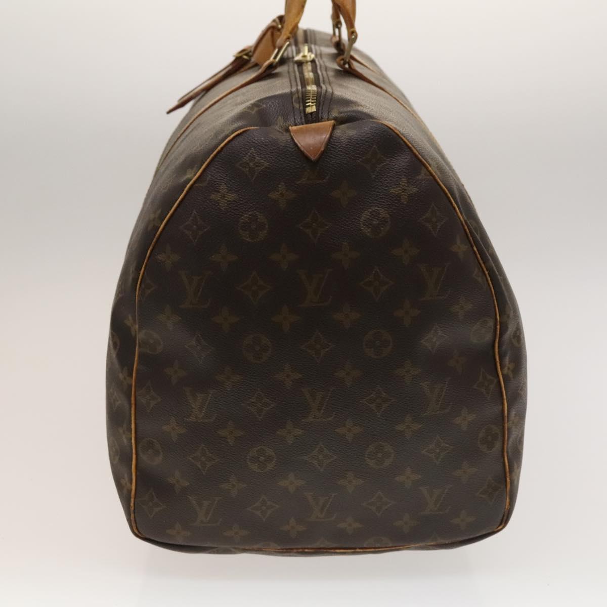 LOUIS VUITTON Monogram Keepall 60 Boston Bag M41422 LV Auth 132716