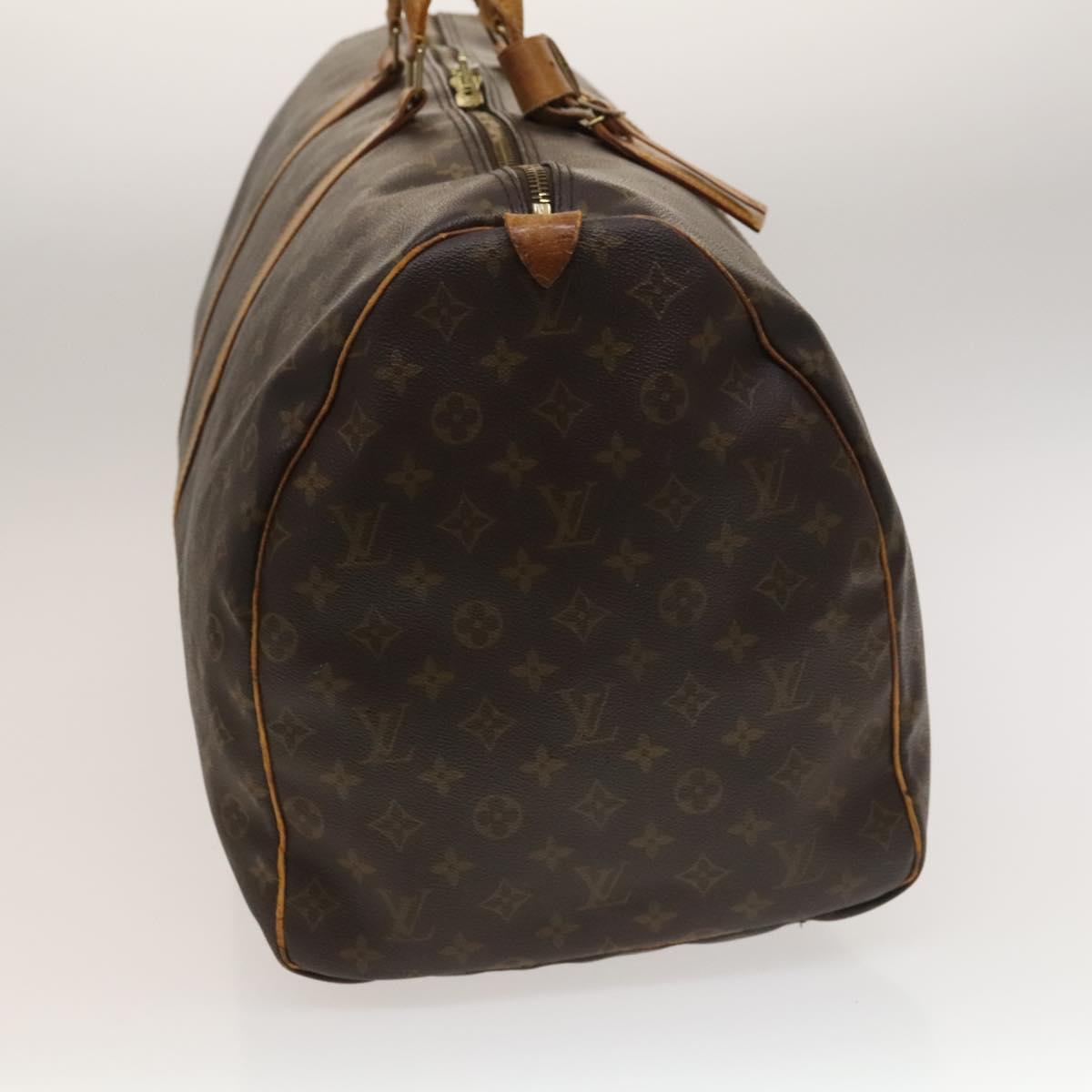 LOUIS VUITTON Monogram Keepall 60 Boston Bag M41422 LV Auth 132716