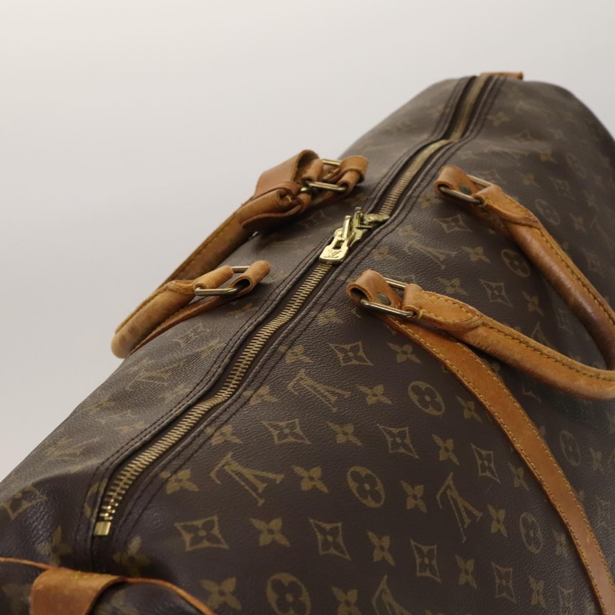 LOUIS VUITTON Monogram Keepall 60 Boston Bag M41422 LV Auth 132716