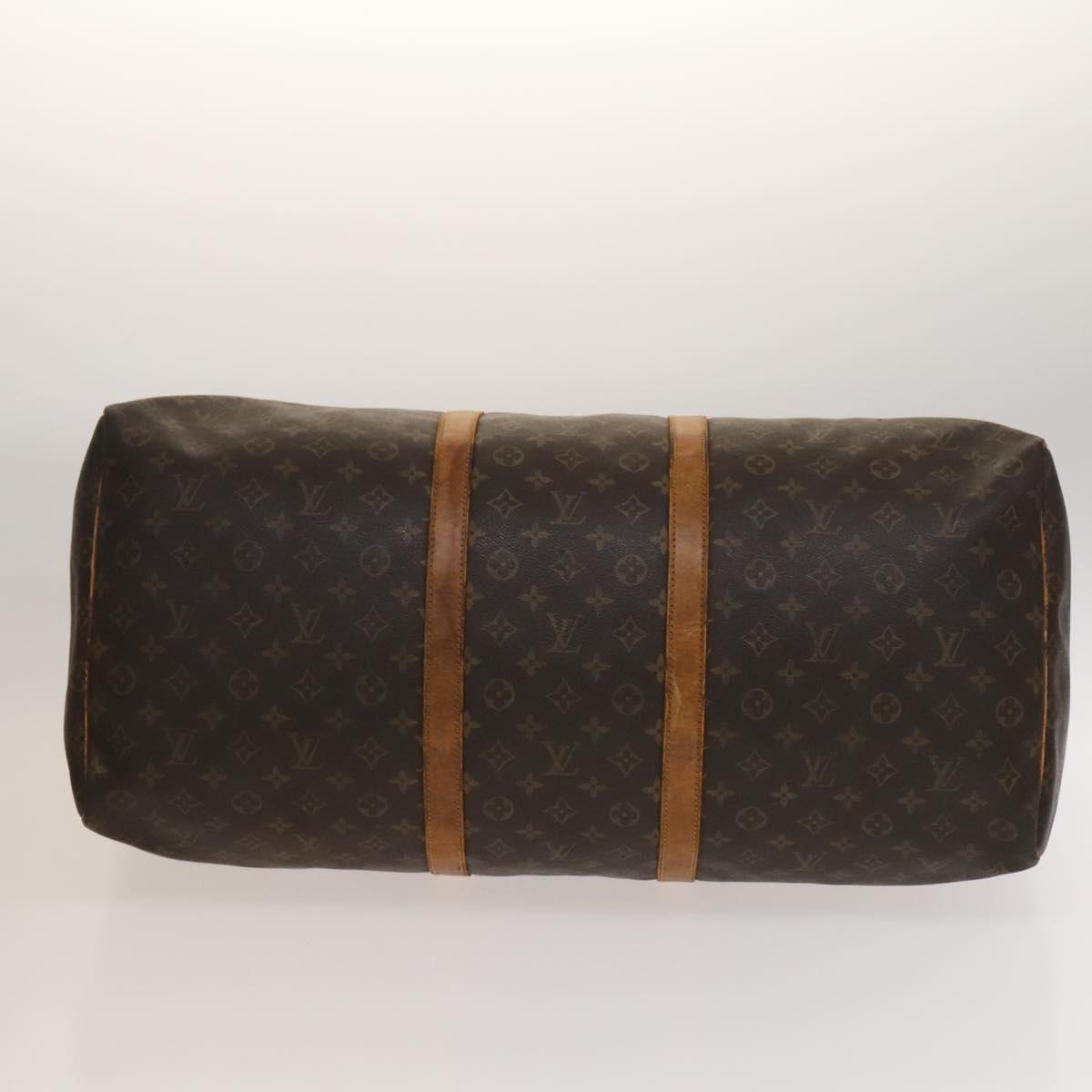 LOUIS VUITTON Monogram Keepall 60 Boston Bag M41422 LV Auth 132716