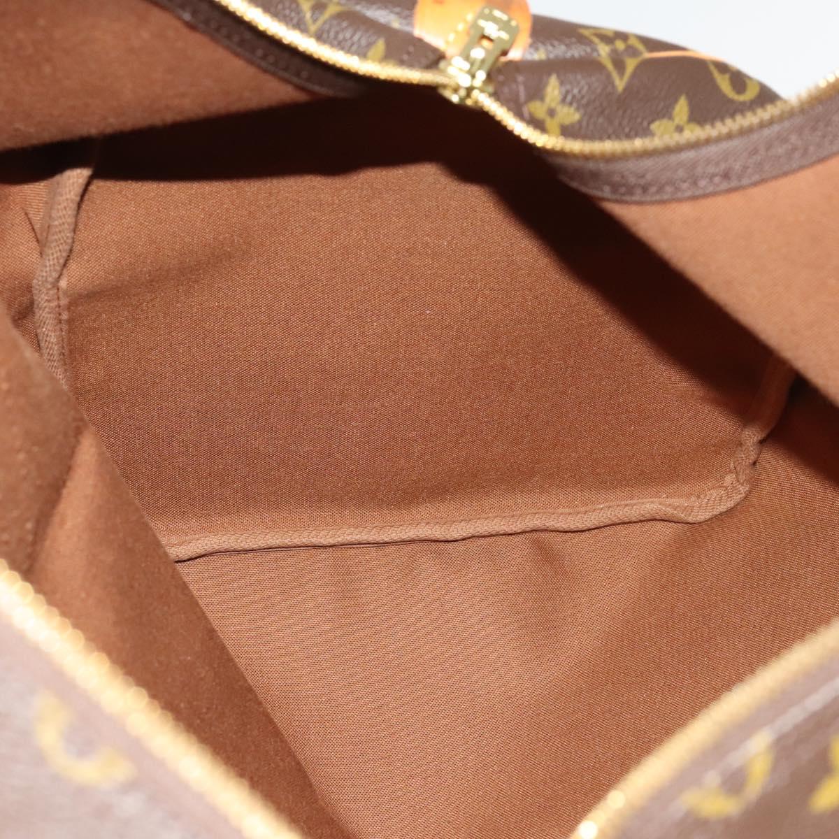 LOUIS VUITTON Monogram Keepall 55 Boston Bag M41424 LV Auth 132737