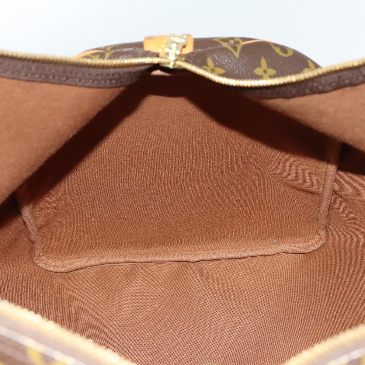 LOUIS VUITTON Monogram Keepall 55 Boston Bag M41424 LV Auth 132737