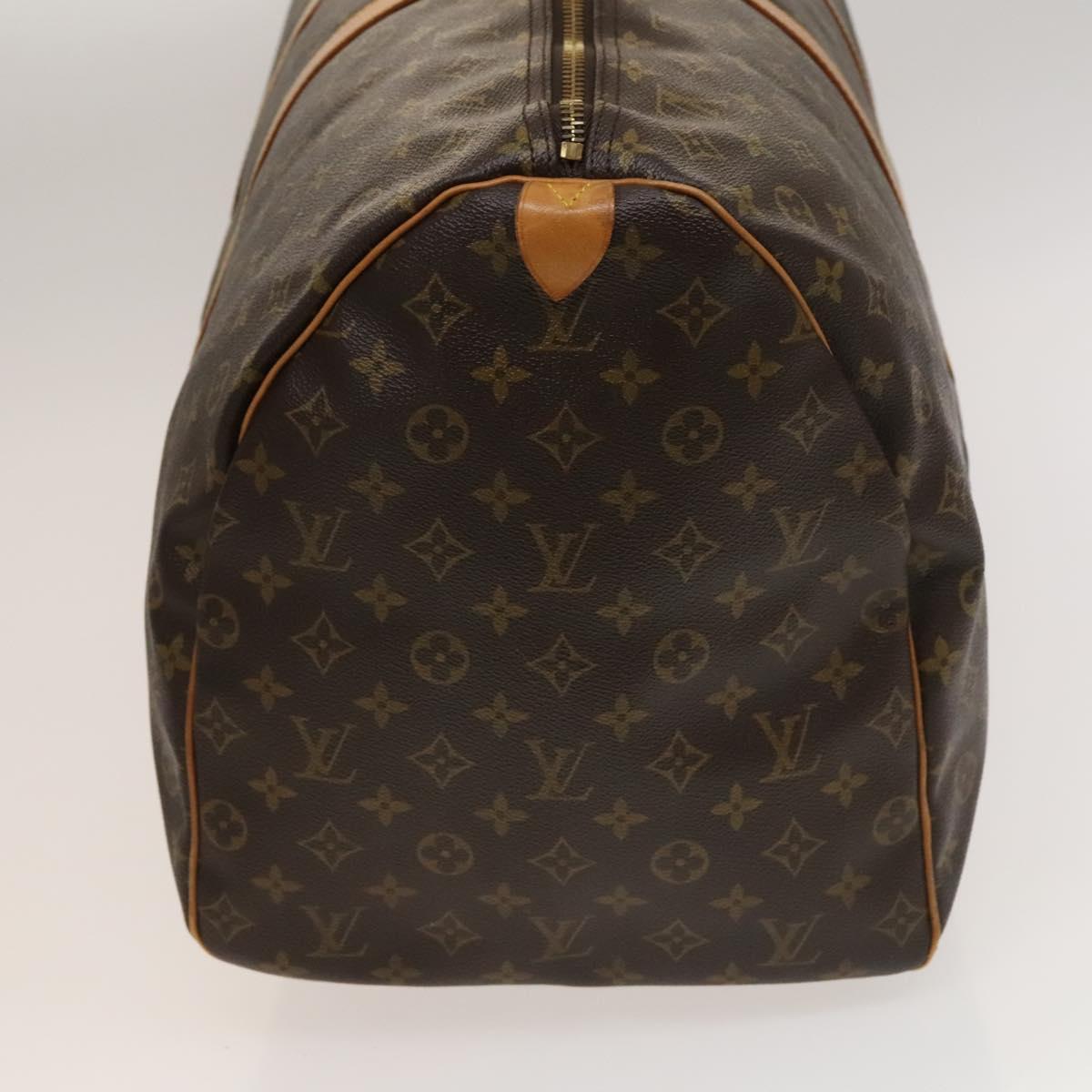 LOUIS VUITTON Monogram Keepall 60 Boston Bag M41422 LV Auth 132739