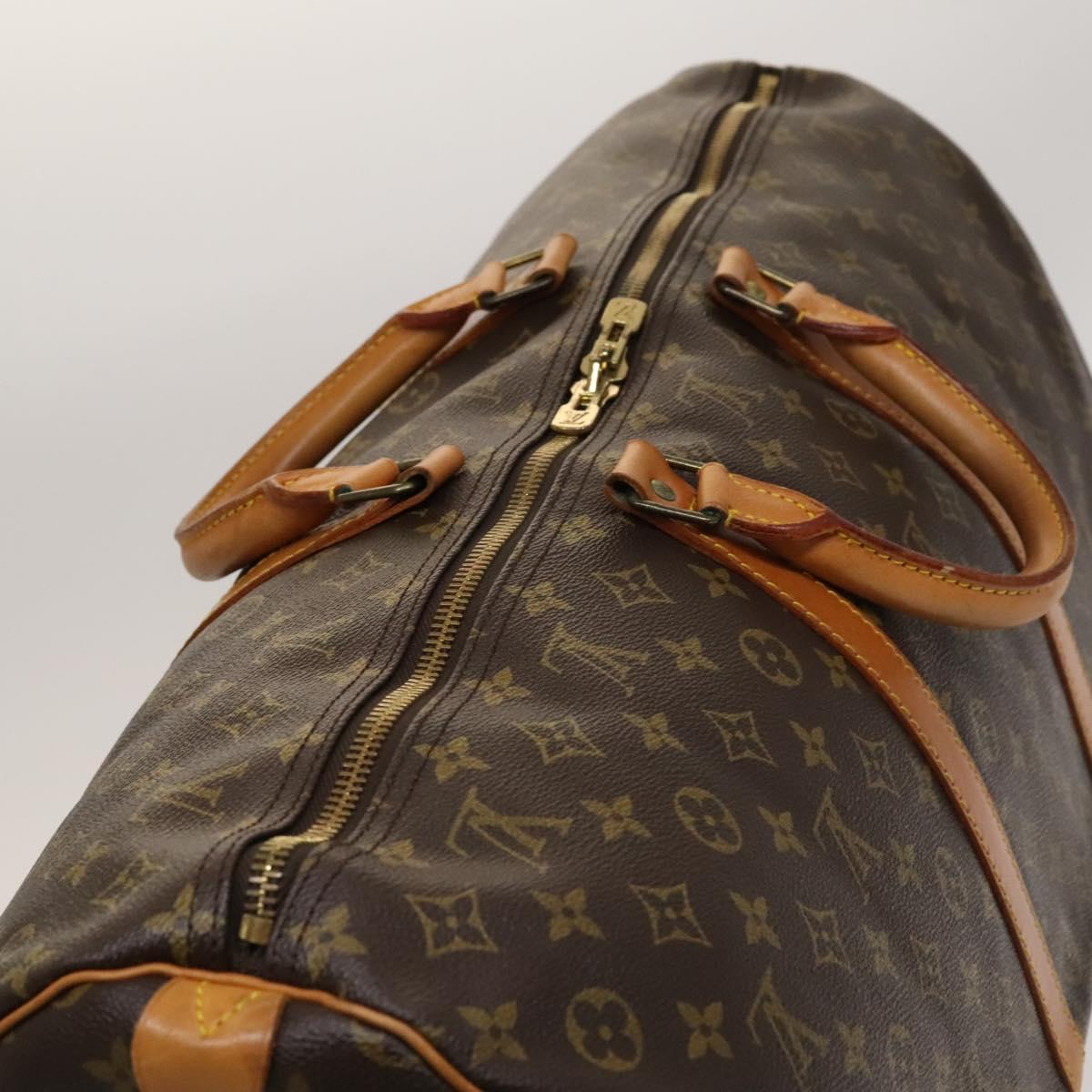 LOUIS VUITTON Monogram Keepall 60 Boston Bag M41422 LV Auth 132739