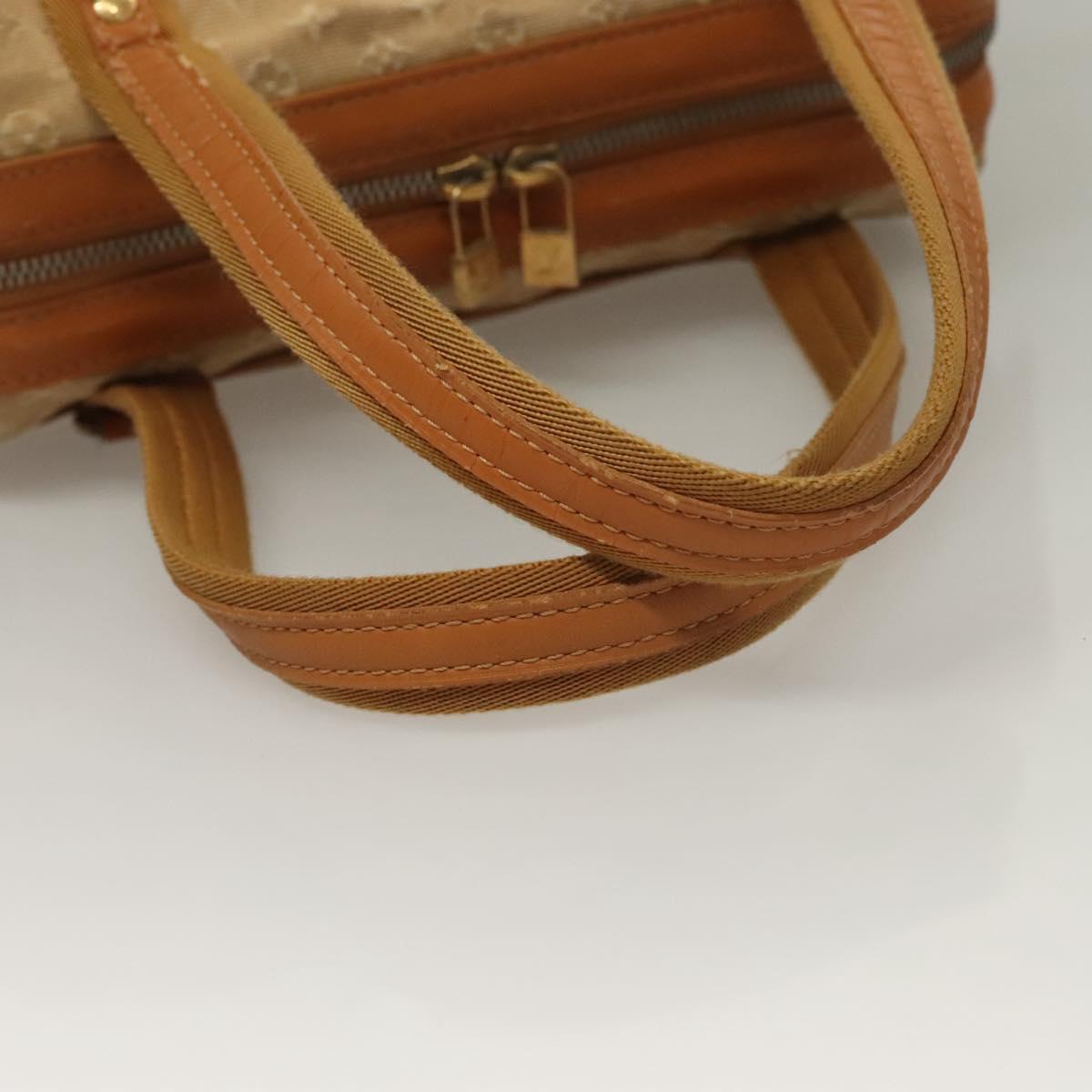 LOUIS VUITTON Monogram Mini Josephine PM Hand Bag Beige M92416 LV Auth 132759