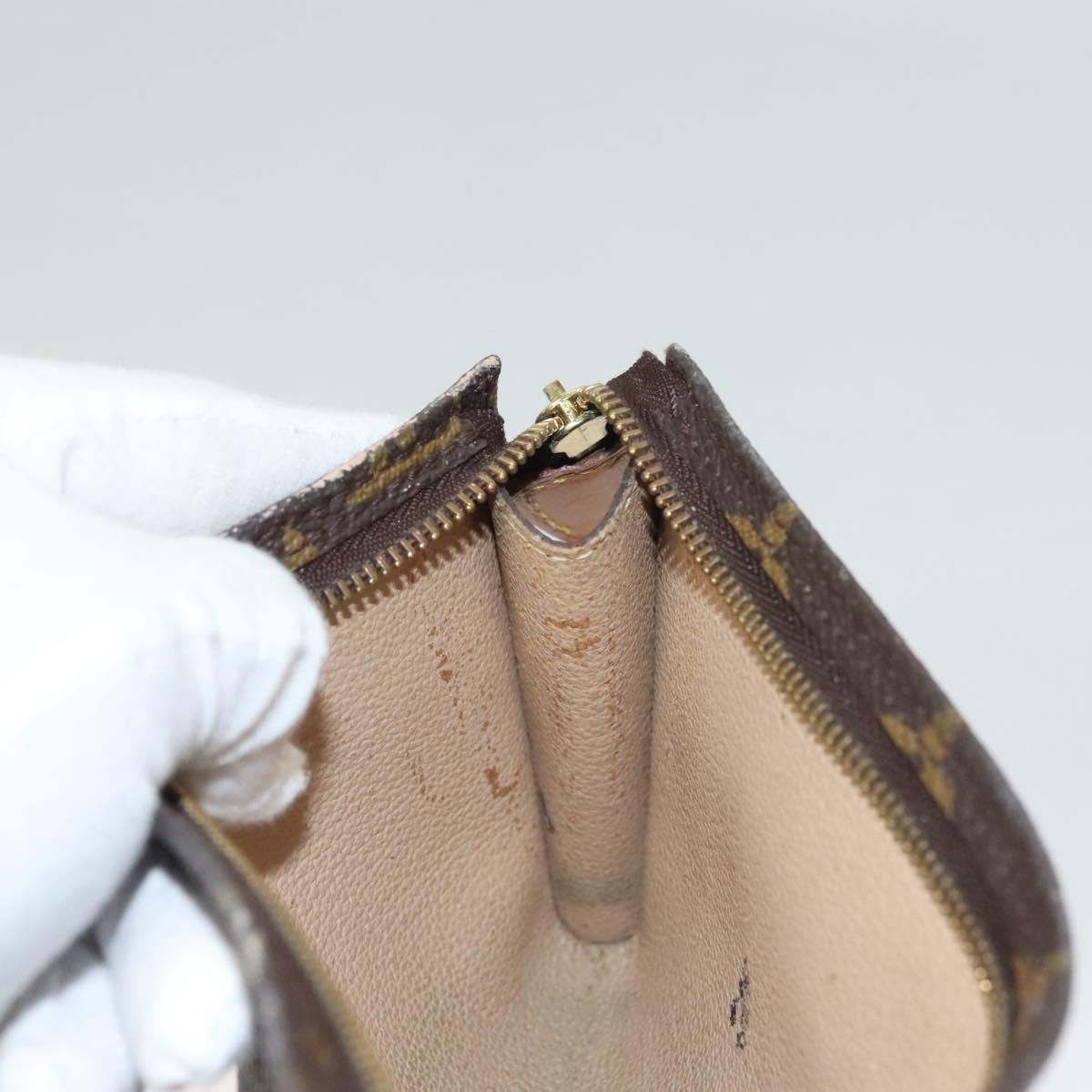 LOUIS VUITTON Monogram Bucket GM Accessory Pouch LV Auth 132768
