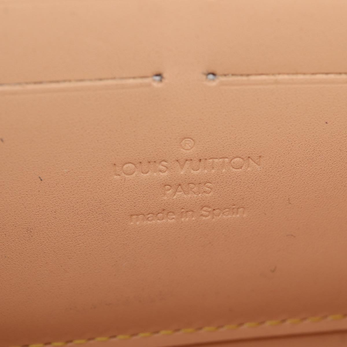 LOUIS VUITTON Monogram Multicolor Zippy Wallet Long Black M60243 LV Auth 132782V