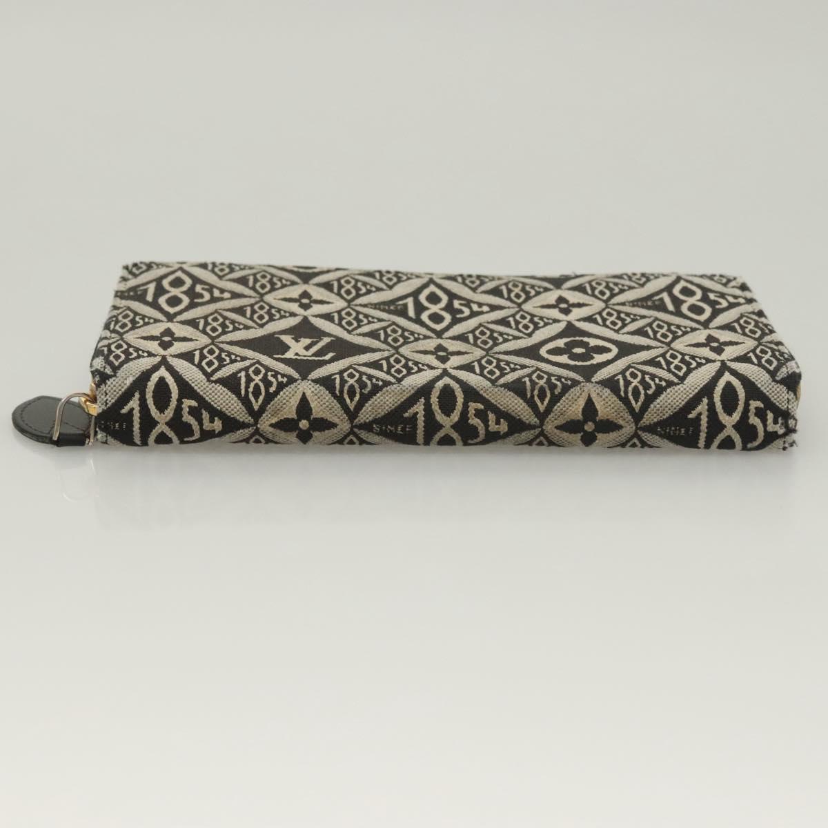 LOUIS VUITTON Monogram Jaguar Preowned 1854 Zippy Wallet M80324 LV Auth 132789