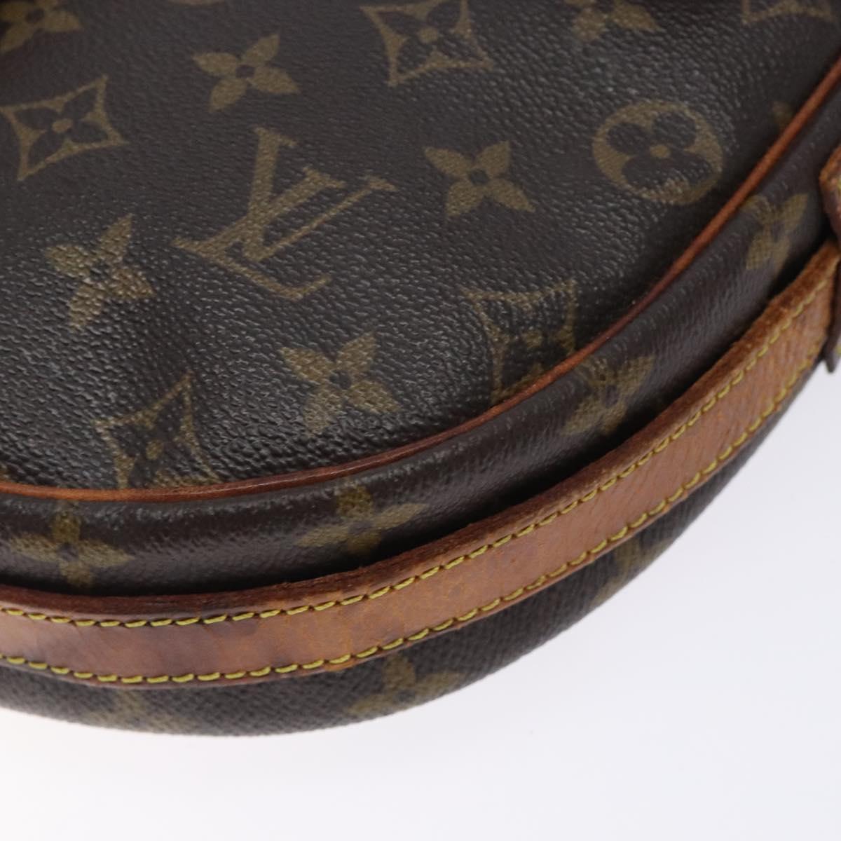 LOUIS VUITTON Monogram Jeune Fille MM Shoulder Bag M51226 LV Auth 132819