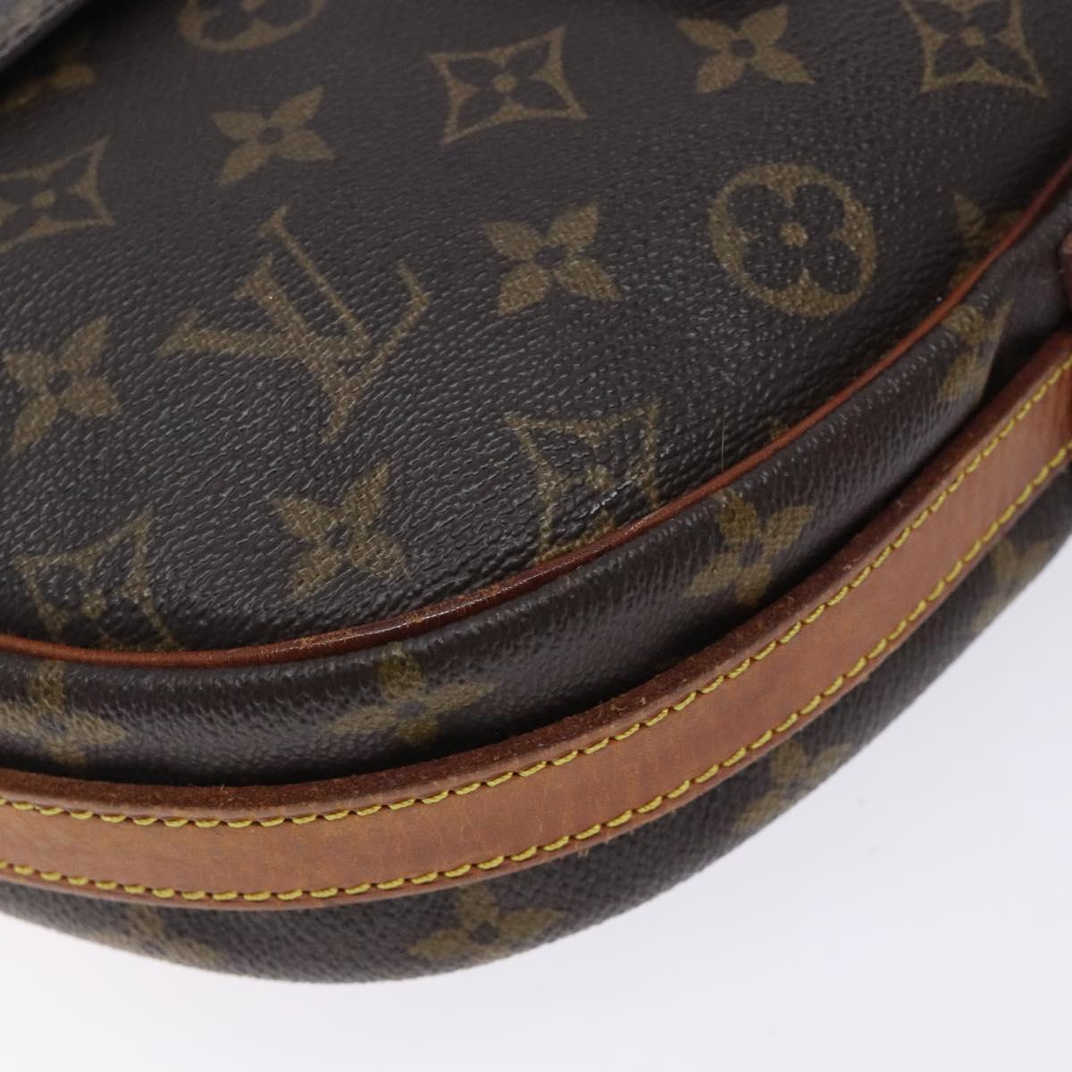 LOUIS VUITTON Monogram Jeune Fille MM Shoulder Bag M51226 LV Auth 132819