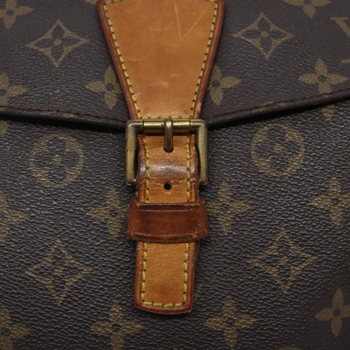 LOUIS VUITTON Monogram Jeune Fille MM Shoulder Bag M51226 LV Auth 132819