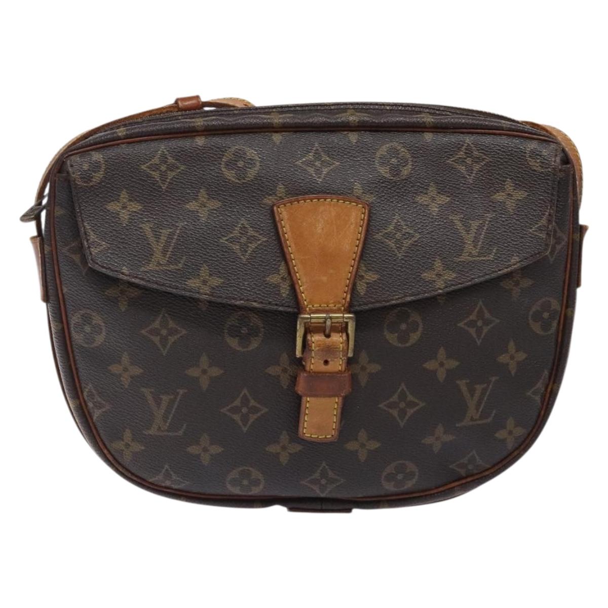 LOUIS VUITTON Monogram Jeune Fille MM Shoulder Bag M51226 LV Auth 132819