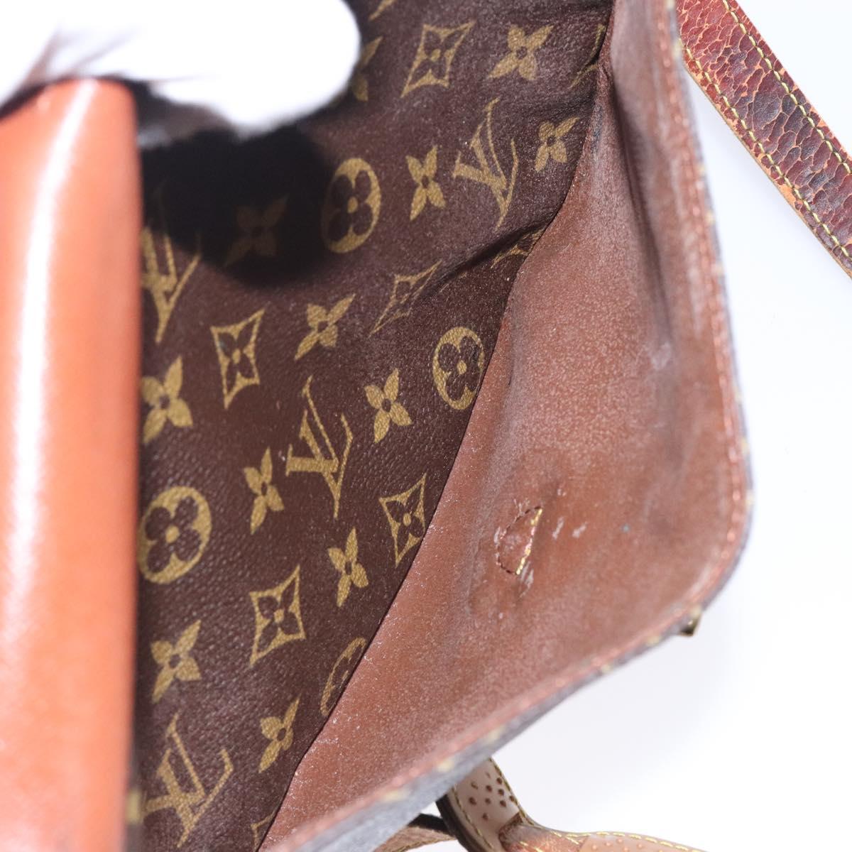LOUIS VUITTON Monogram Jeune Fille MM Shoulder Bag M51226 LV Auth 132819