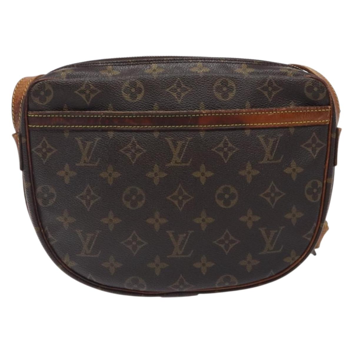 LOUIS VUITTON Monogram Jeune Fille MM Shoulder Bag M51226 LV Auth 132819