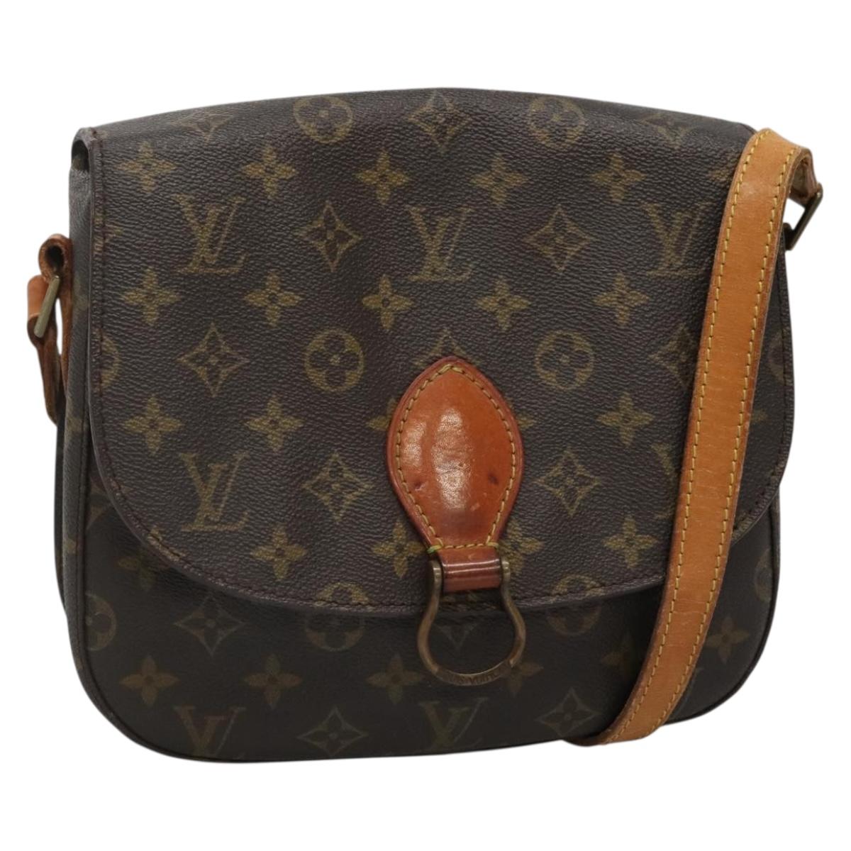 LOUIS VUITTON Monogram Monogram Saint Cloud GM Bag M51242 LV Auth 132820