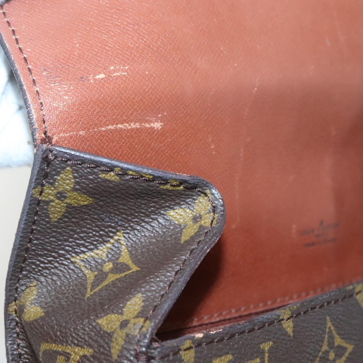 LOUIS VUITTON Monogram Monogram Saint Cloud GM Bag M51242 LV Auth 132820