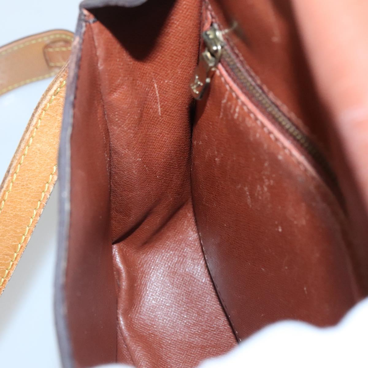 LOUIS VUITTON Monogram Monogram Saint Cloud GM Bag M51242 LV Auth 132820