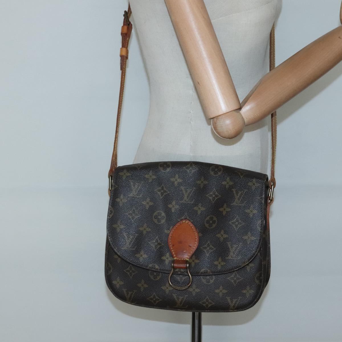 LOUIS VUITTON Monogram Monogram Saint Cloud GM Bag M51242 LV Auth 132820