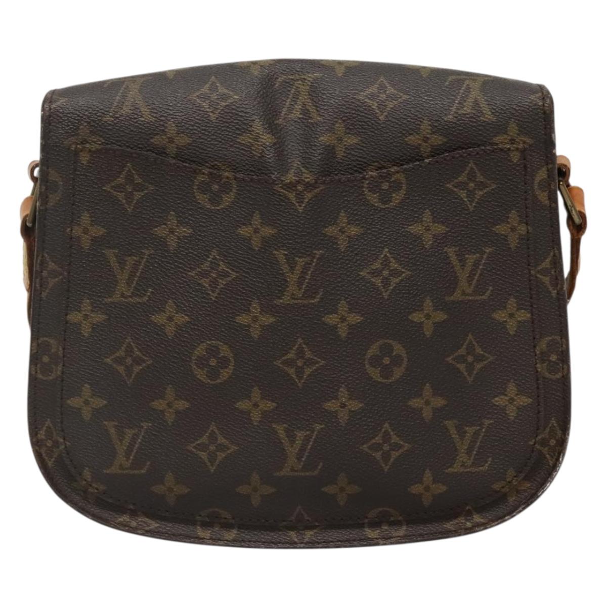 LOUIS VUITTON Monogram Monogram Saint Cloud GM Bag M51242 LV Auth 132820