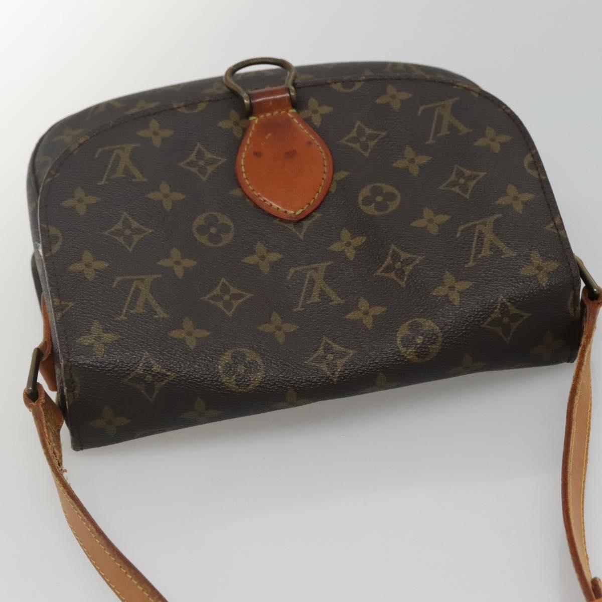 LOUIS VUITTON Monogram Monogram Saint Cloud GM Bag M51242 LV Auth 132820