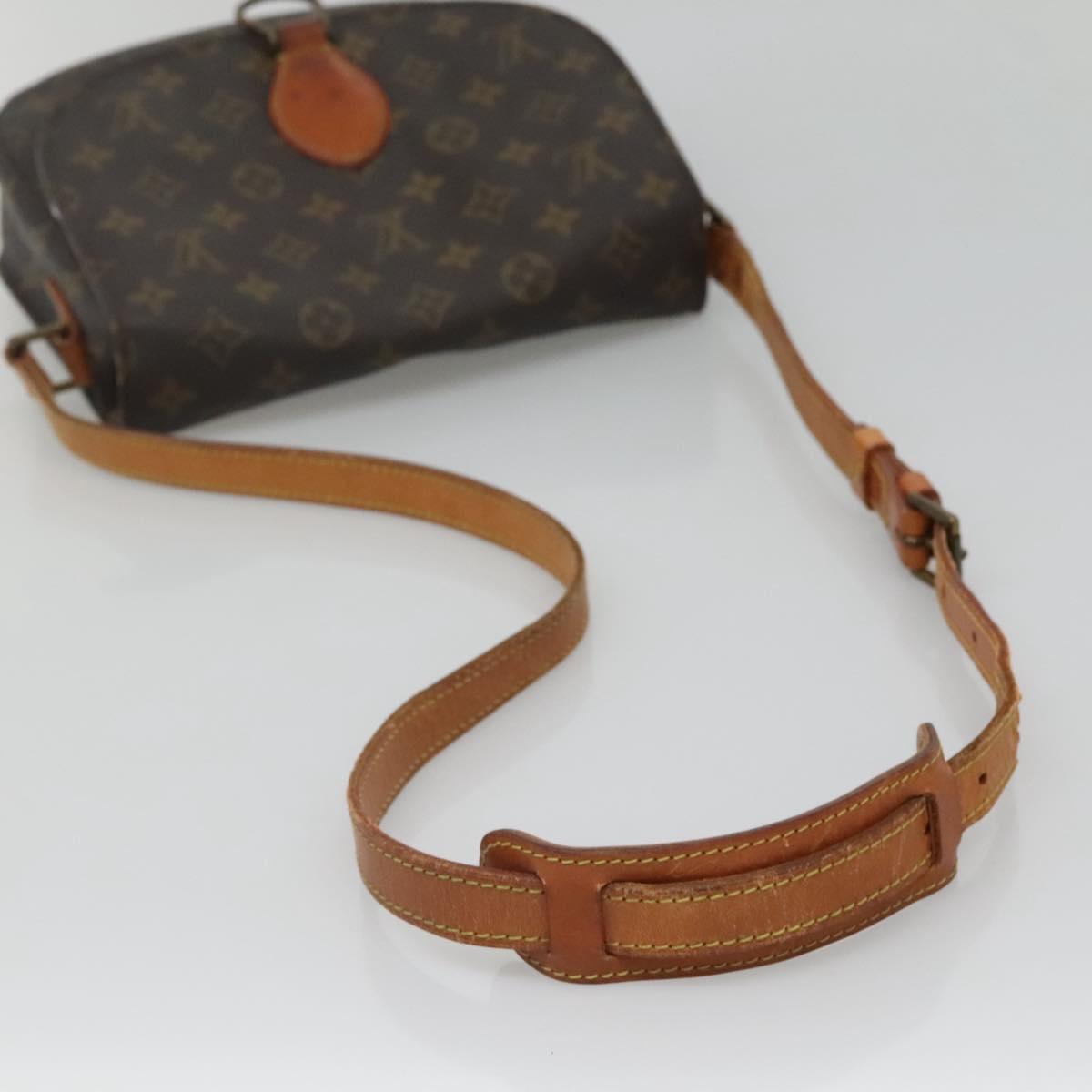 LOUIS VUITTON Monogram Monogram Saint Cloud GM Bag M51242 LV Auth 132820