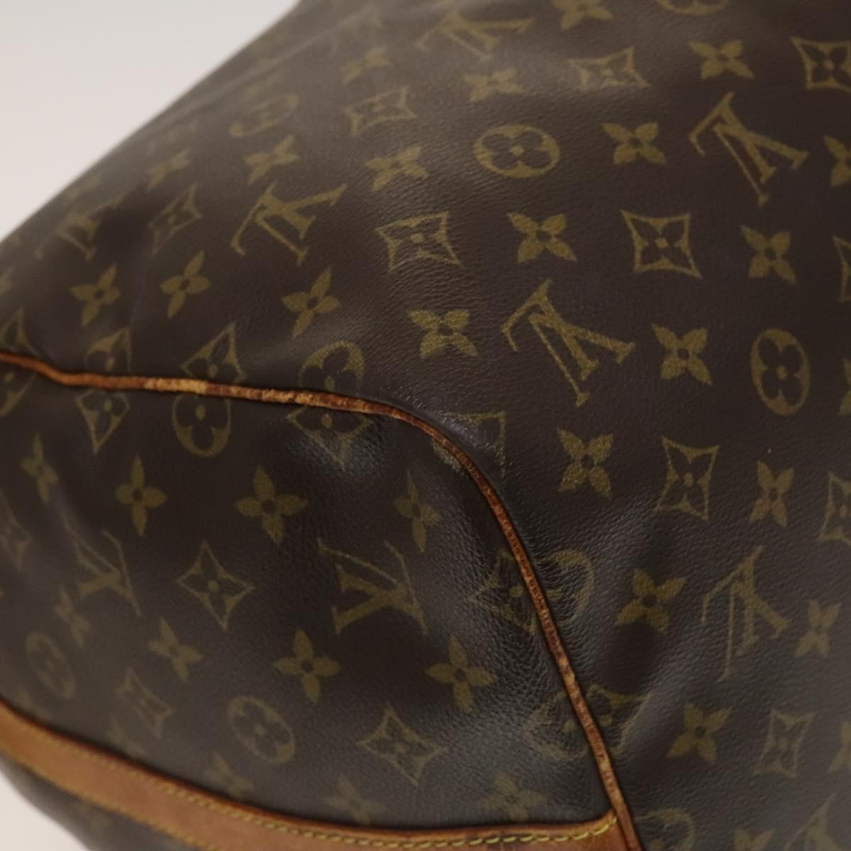 LOUIS VUITTON Monogram Keepall Bandouliere 55 Boston Bag M41414 LV Auth 132835