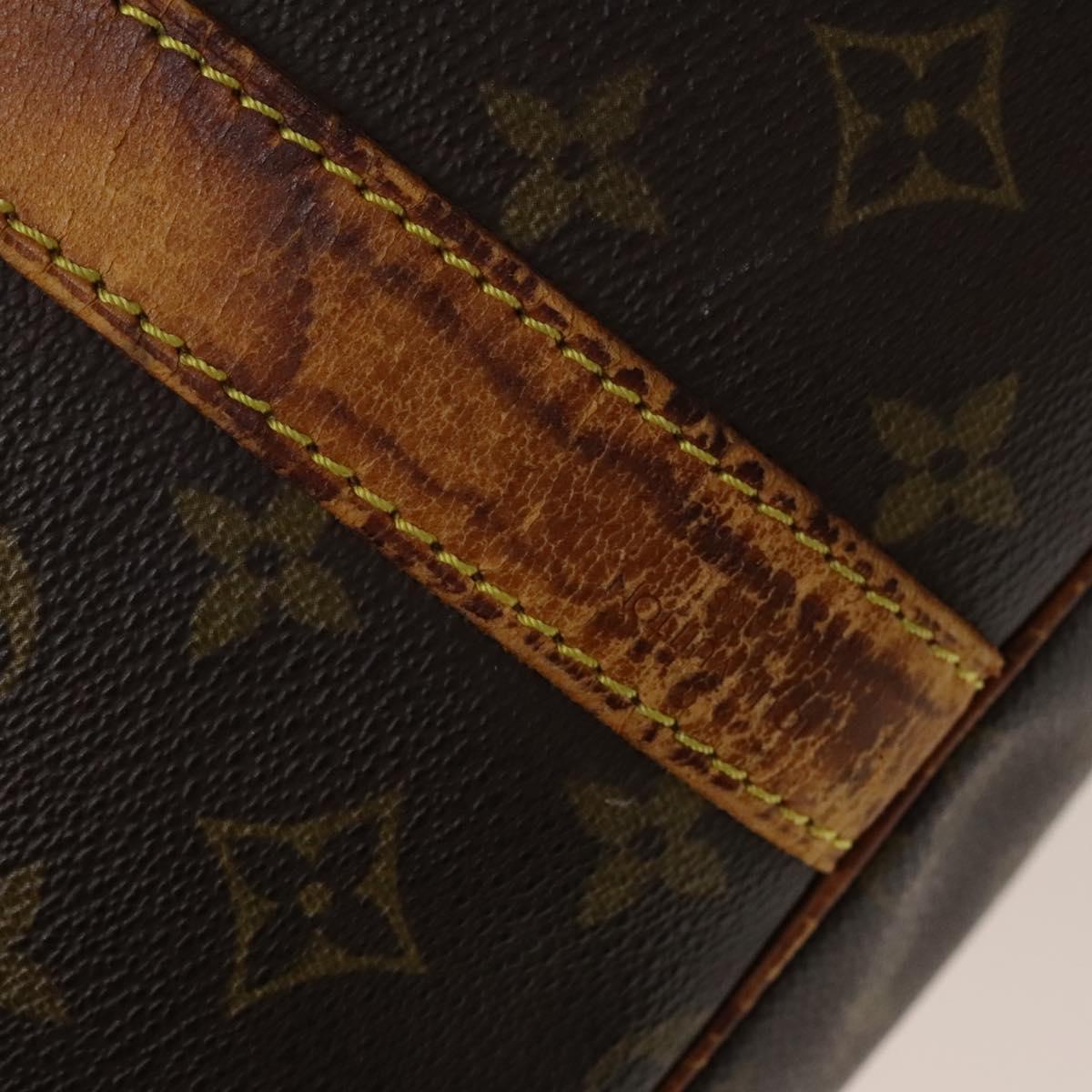 LOUIS VUITTON Monogram Keepall Bandouliere 55 Boston Bag M41414 LV Auth 132835