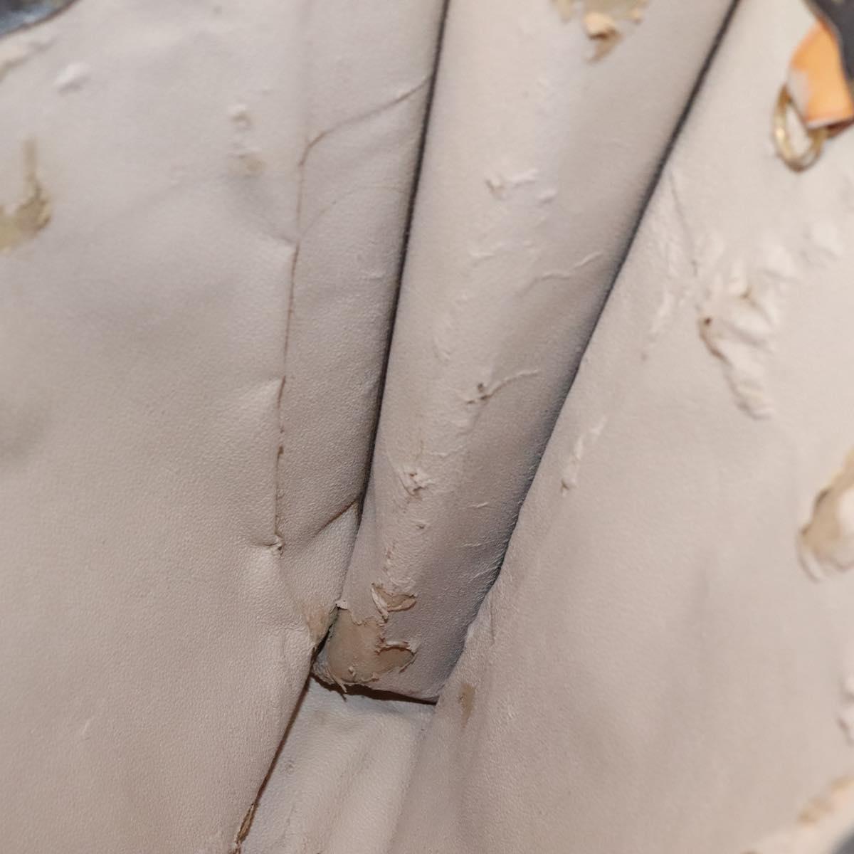 LOUIS VUITTON Monogram Sac Plat Hand Bag M51140 LV Auth 132837