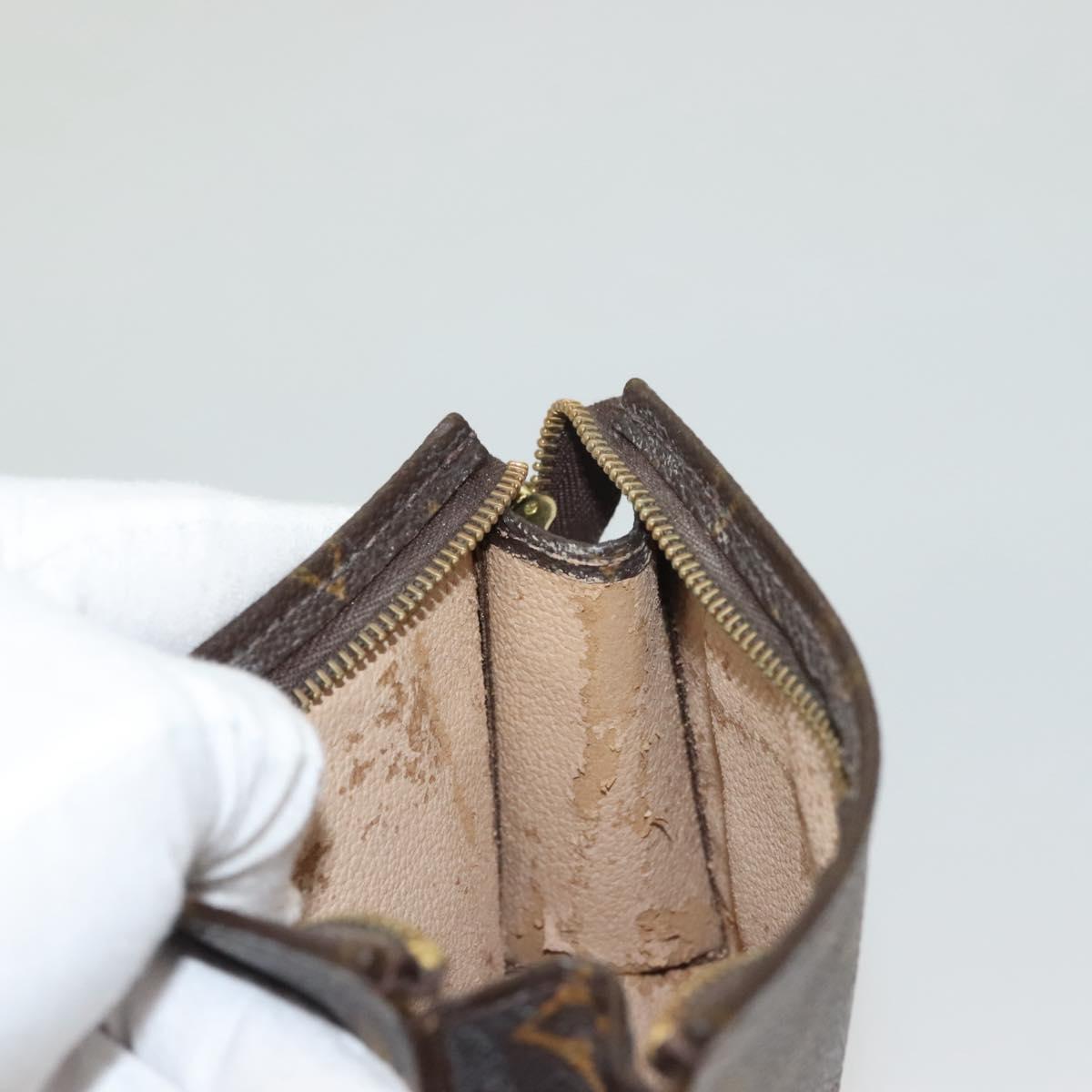 LOUIS VUITTON Monogram Posh Toilette 15 Pouch M47546 LV Auth 132845