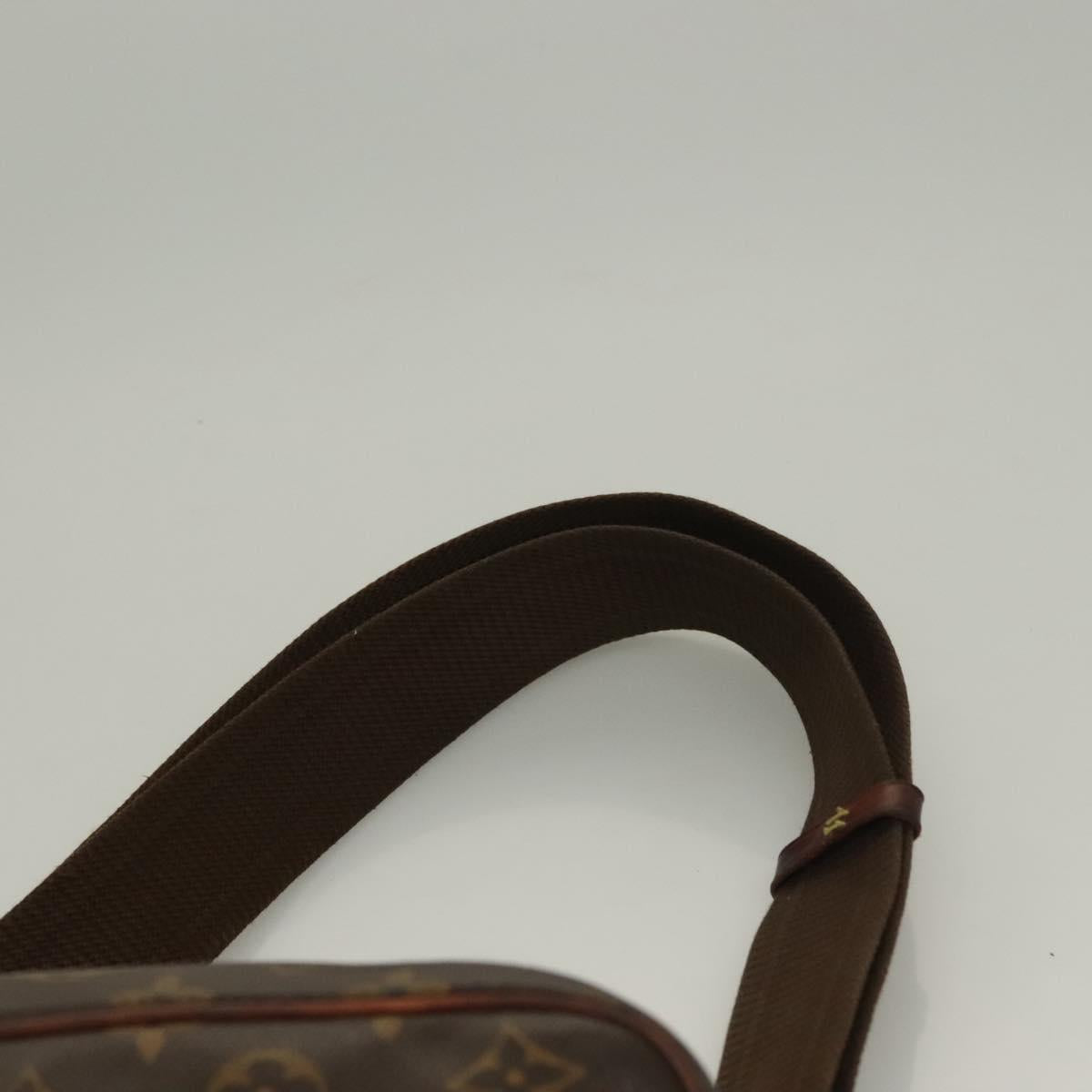 LOUIS VUITTON Monogram Pochette Gange Shoulder Bag M51870 LV Auth 132865
