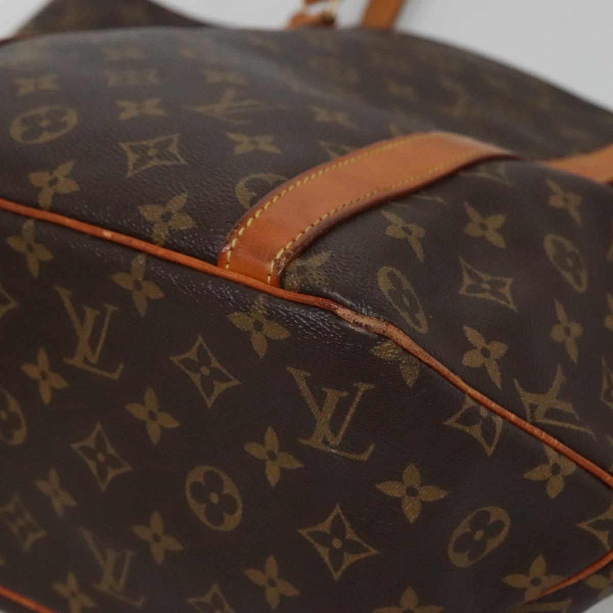 LOUIS VUITTON Monogram Sac Shopping Tote Bag M51108 LV Auth 132868